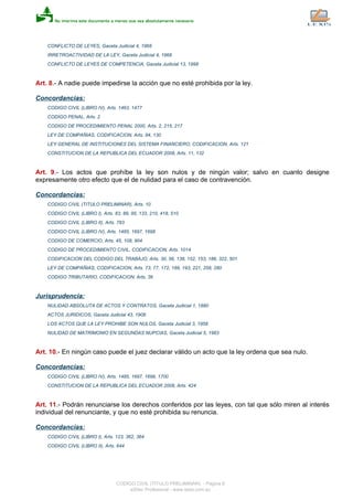 Descargar Codigo Civil Ecuatoriano Actualizado Pdf Download